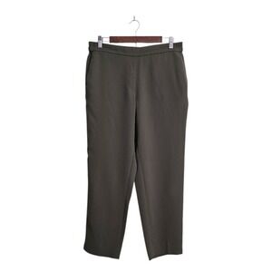 J. Crew Factory Jamie Tapered Leg Ankle Pants In Olive Sz 12